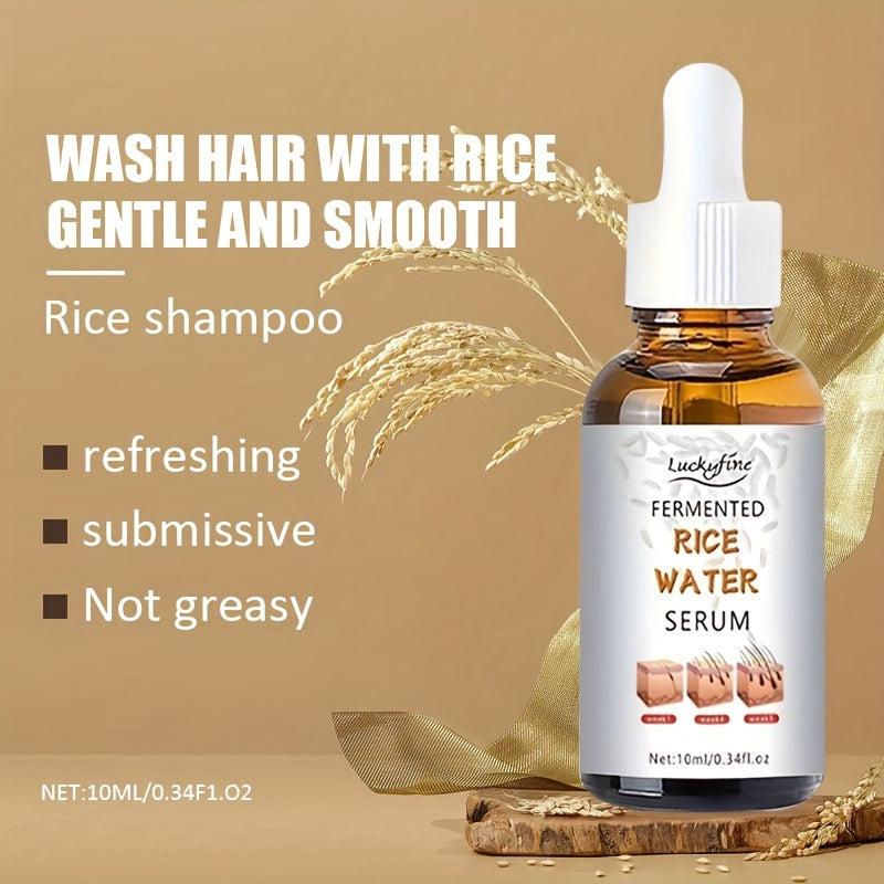 Fermented Rice Water Hair Care Essential Gentle Repair for Dry Hair