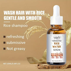 Fermented Rice Water Hair Care Essential Gentle Repair for Dry Hair