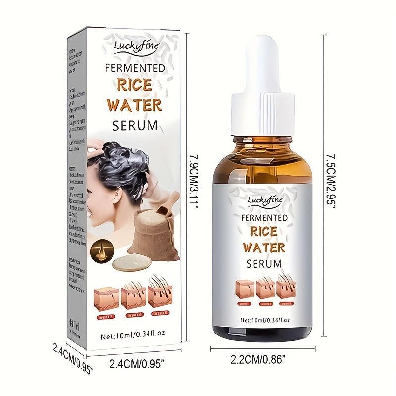 Fermented Rice Water Hair Care Essential Gentle Repair for Dry Hair