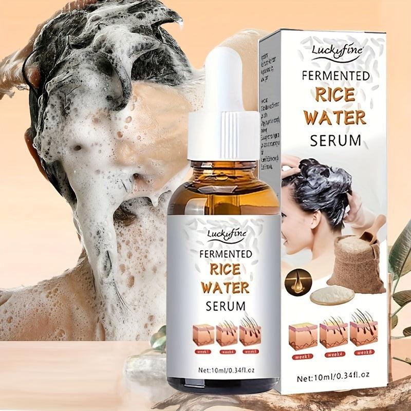 Fermented Rice Water Hair Care Essential Gentle Repair for Dry Hair