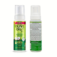 Hold & Shine Wrap Set Mousse Strong Hair Styling Mousse For Women Men
