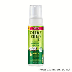Hold & Shine Wrap Set Mousse Strong Hair Styling Mousse For Women Men