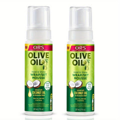 Hold & Shine Wrap Set Mousse Strong Hair Styling Mousse For Women Men