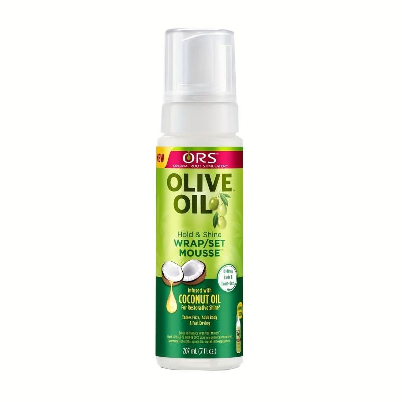 Hold & Shine Wrap Set Mousse Strong Hair Styling Mousse For Women Men