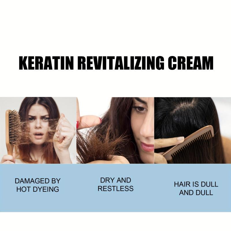 Keratin Revitalizing Cream for Frizz-Free Hair