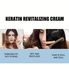 Keratin Revitalizing Cream for Frizz-Free Hair