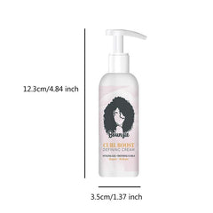 Bouncy Curly Hair Styling Cream Anti Frizz for Elastic Hair