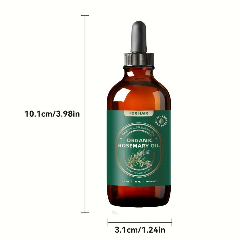30ml Organic Rosemary Hair Essential Smoothing & Strengthening