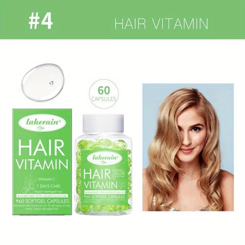 Hair Vitamin Capsules Box - Repair & Condition Serum