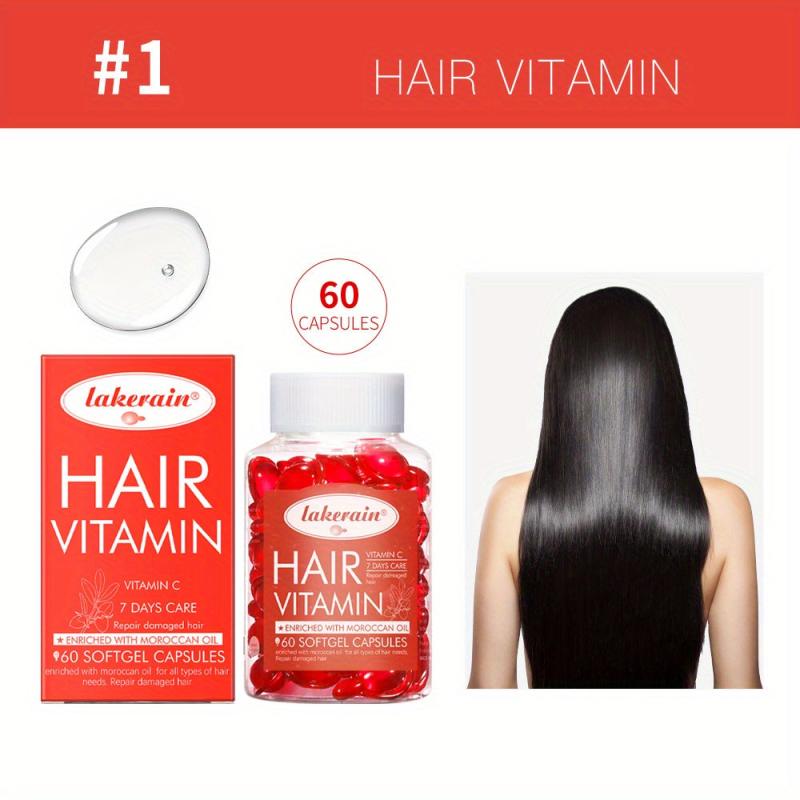 Hair Vitamin Capsules Box - Repair & Condition Serum