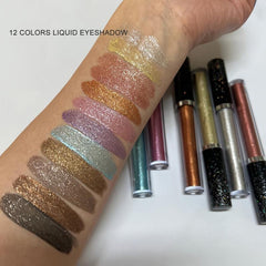 Sparkling Single Diamond Liquid Eyeshadow Lazy Burst Eye Makeup