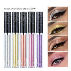 Sparkling Single Diamond Liquid Eyeshadow Lazy Burst Eye Makeup