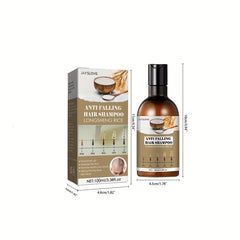 100ml Rice Water Shampoo - Natural Hair Care For All Hair Types