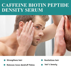 Caffeine Biotin Peptide Density Serum For Hair Care