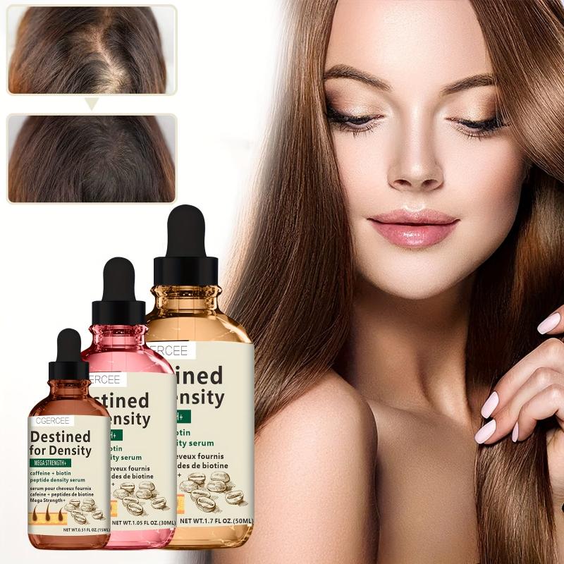 Caffeine Biotin Peptide Density Serum For Hair Care