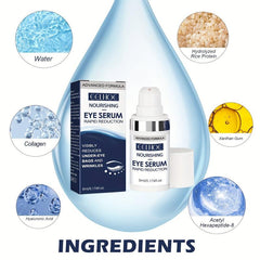 5ml Eye Serum Reduces Eye Bags Wrinkles Dark Circles Fine Redness Crow's Feet