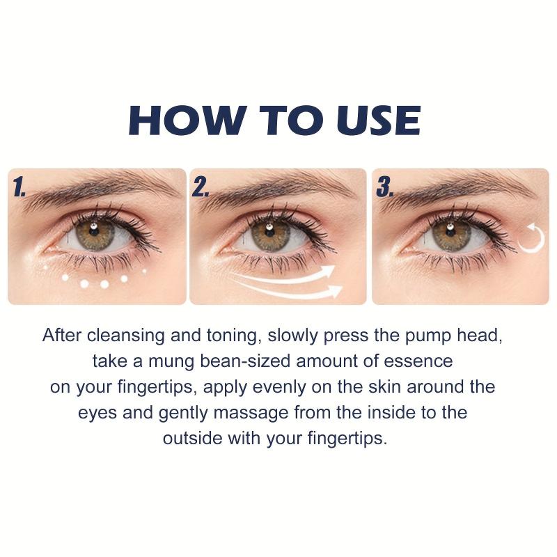 5ml Eye Serum Reduces Eye Bags Wrinkles Dark Circles Fine Redness Crow's Feet
