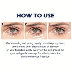 5ml Eye Serum Reduces Eye Bags Wrinkles Dark Circles Fine Redness Crow's Feet