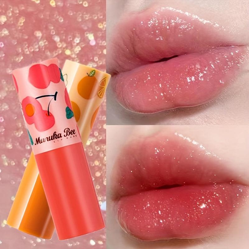 Cherry Mousse Lip Balm Winter Weather Lip Protector Moisturizing Lipstick