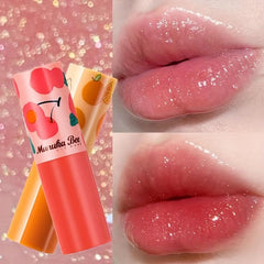 Cherry Mousse Lip Balm Winter Weather Lip Protector Moisturizing Lipstick