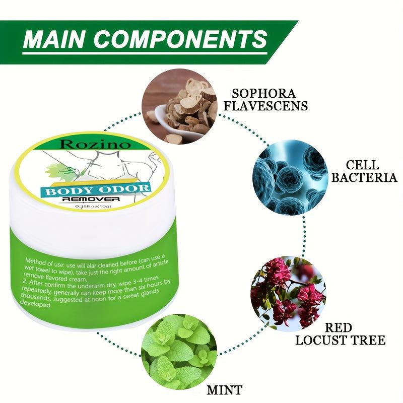 10g Armpit Deodorant Cream Long Lasting Odor Control Refreshing Fragrance