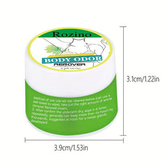 10g Armpit Deodorant Cream Long Lasting Odor Control Refreshing Fragrance