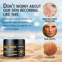 Natural Bronzer Deep Tanning Cream Sunscreen