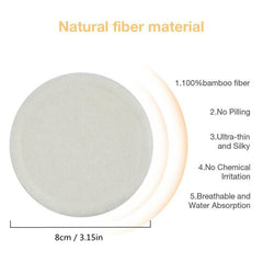 12 Reusable Makeup Remover Pads Soft Natural Washable Facial Cleaning Pads