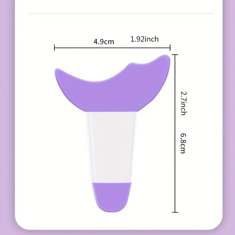 Multifunctional Eye Makeup Tool Eyeliner Molds Silicone Mascara Baffle