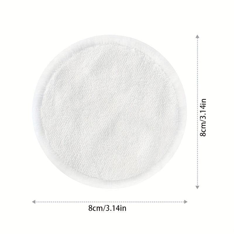 20pcs Reusable Bamboo Makeup Remover Pads with Laundry Bag