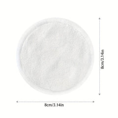 20pcs Reusable Bamboo Makeup Remover Pads with Laundry Bag