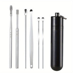 6 IN 1 Ear Wax Removal Tool Ear Pick Ear Cleaing Tools Set