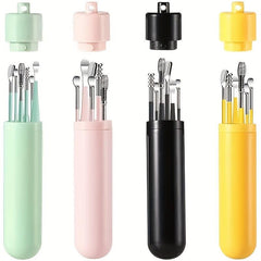 6 IN 1 Ear Wax Removal Tool Ear Pick Ear Cleaing Tools Set
