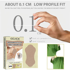 12pcs Disposable Armpit Under Arm Sweat Pads Dress Shields Cotton Underarm