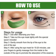 Seaweed Green Eye Mask Patch for Fine Lines Dark Circles Eye Bag