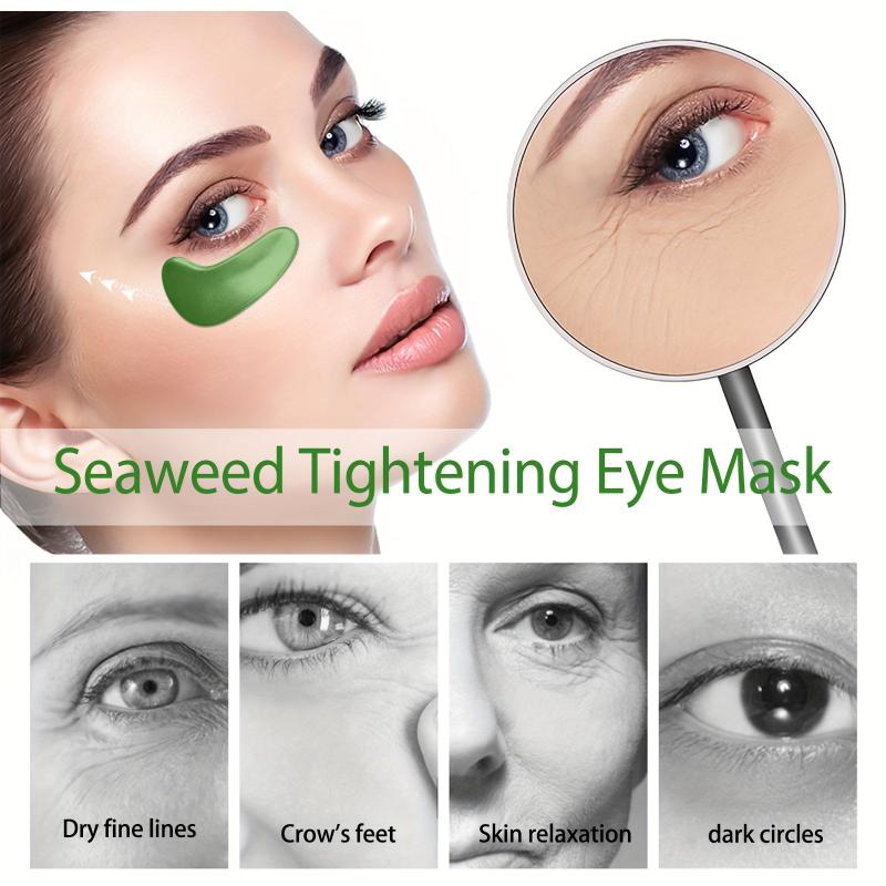 Seaweed Green Eye Mask Patch for Fine Lines Dark Circles Eye Bag