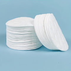 100pcs Cotton Rounds Soft Breathable Makeup Remover Pads For Face