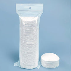 100pcs Cotton Rounds Soft Breathable Makeup Remover Pads For Face