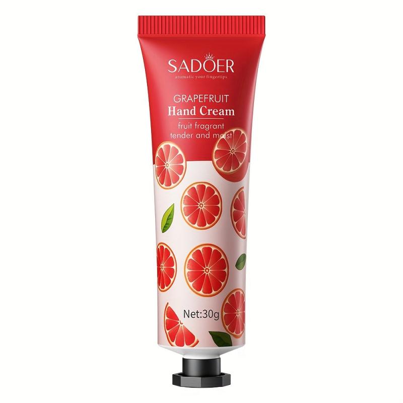 Grapefruit Hand Cream Moisturizes Smooths Prevents Frost Cracking