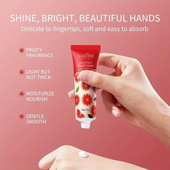 Grapefruit Hand Cream Moisturizes Smooths Prevents Frost Cracking