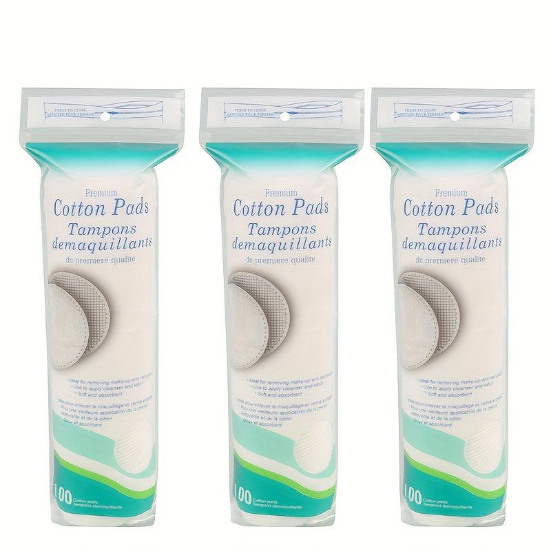 300 Count Rounds Makeup Remover Pads Hypoallergenic Lint