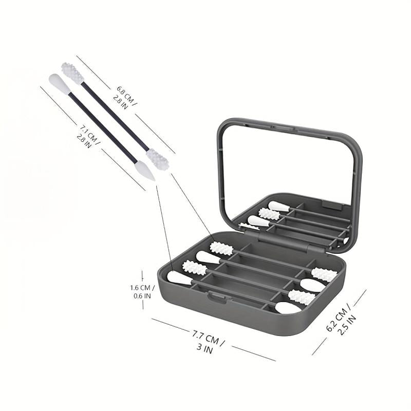 Double Tipped Silicone Tip Cleaning Swabs Kit