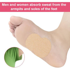 10pcs Sweat Absorbing Patches Elastic Cotton Underarm Sweat Pads