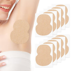 10pcs Sweat Absorbing Patches Elastic Cotton Underarm Sweat Pads