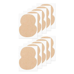 10pcs Sweat Absorbing Patches Elastic Cotton Underarm Sweat Pads