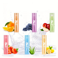 6pcs Fruity Lip Balm Set - Long Lasting Moisturizing - Great Gift for Halloween