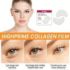 2pcs Collagen Eye Patch Reduce Wrinkle Dark Circles Firming Hydrating