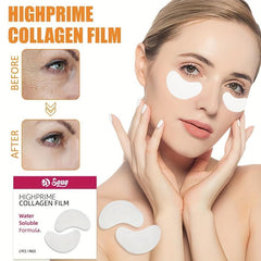 2pcs Collagen Eye Patch Reduce Wrinkle Dark Circles Firming Hydrating