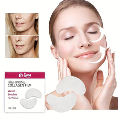 2pcs Collagen Eye Patch Reduce Wrinkle Dark Circles Firming Hydrating