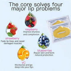 Hydrating Lip Mask Golden Collagen Ocean Scent